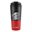 ChrispyGameplay Custom 26oz Ice Shaker - Red Black Ombre