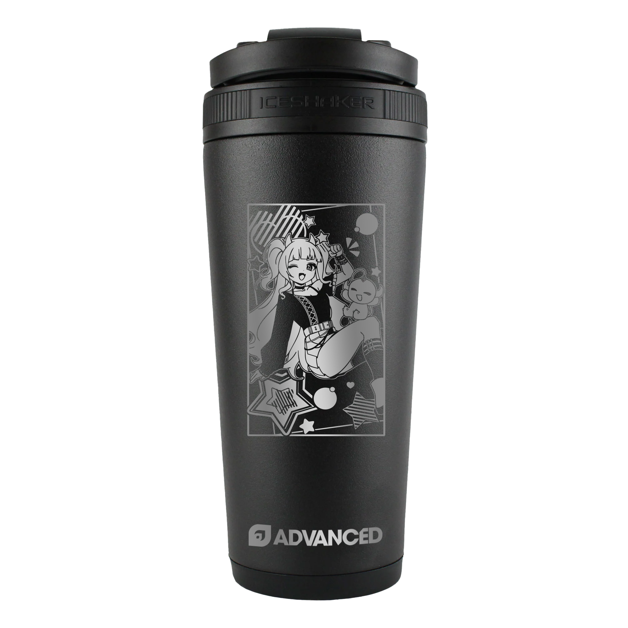 Fusushi V2 Custom 26oz Ice Shaker - Black