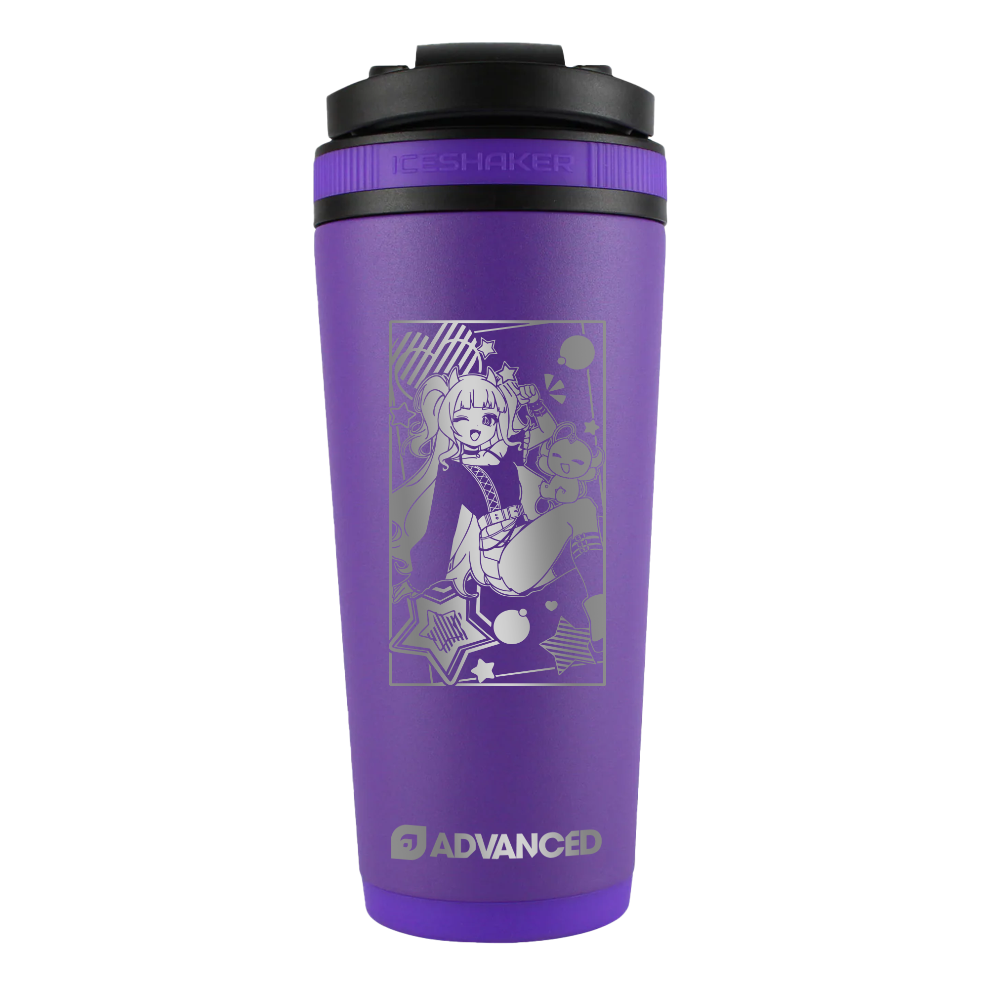 Fusushi V2 Custom 26oz Ice Shaker - Purple