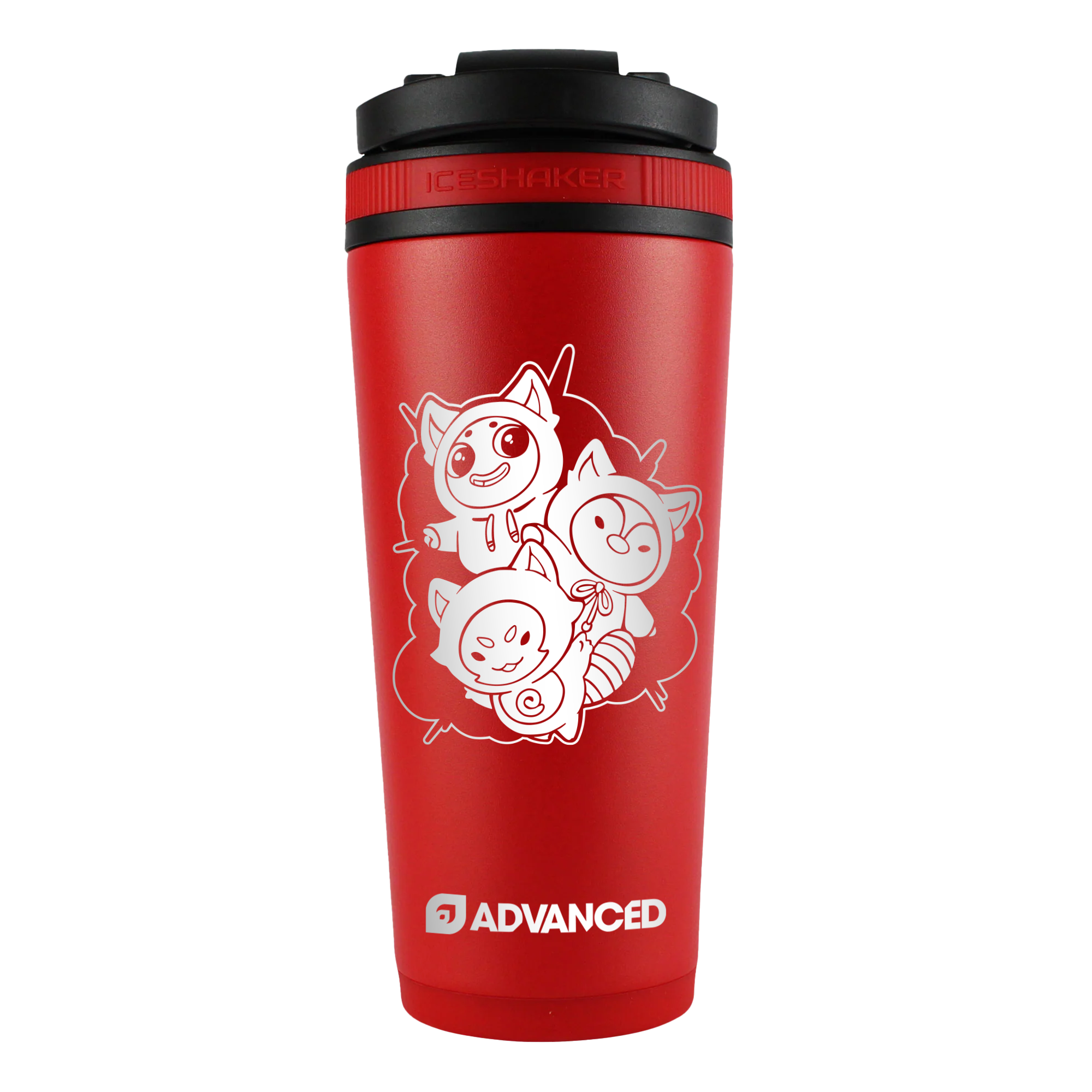 Deme 2.0 ADVANCED 26oz Ice Shaker - Red