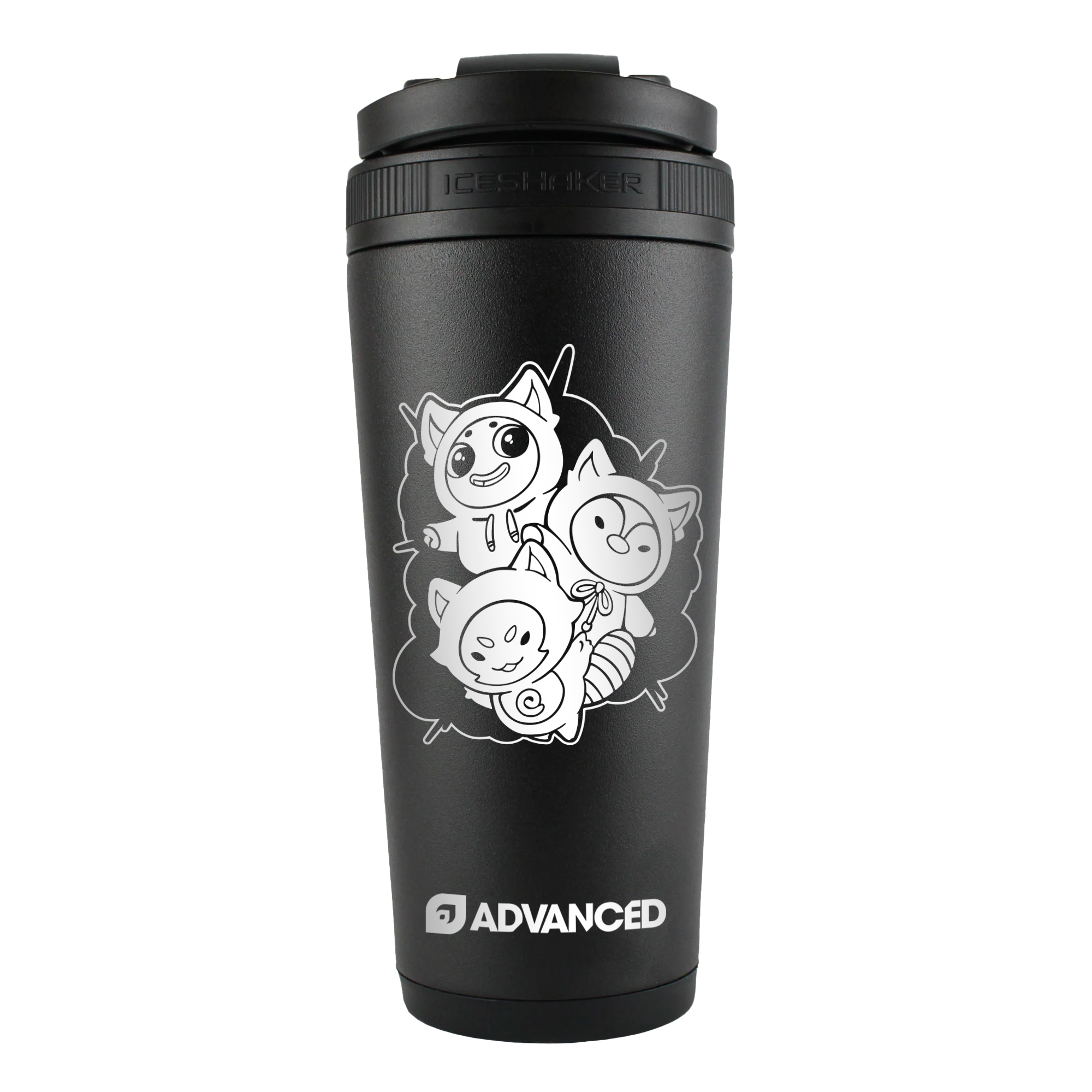 Deme 2.0 ADVANCED 26oz Ice Shaker - Black