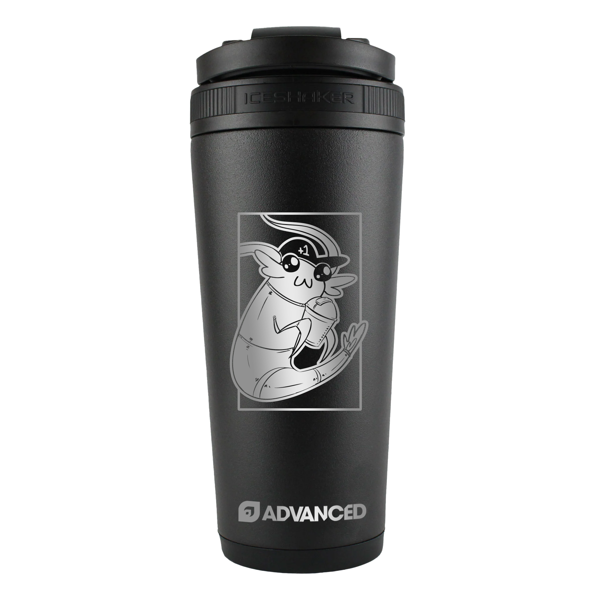 Glowl V2 Custom 26oz Ice Shaker - Black