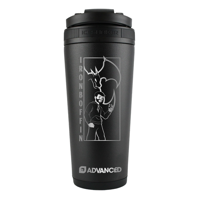 Iron Boffin 26oz Ice Shaker - Black