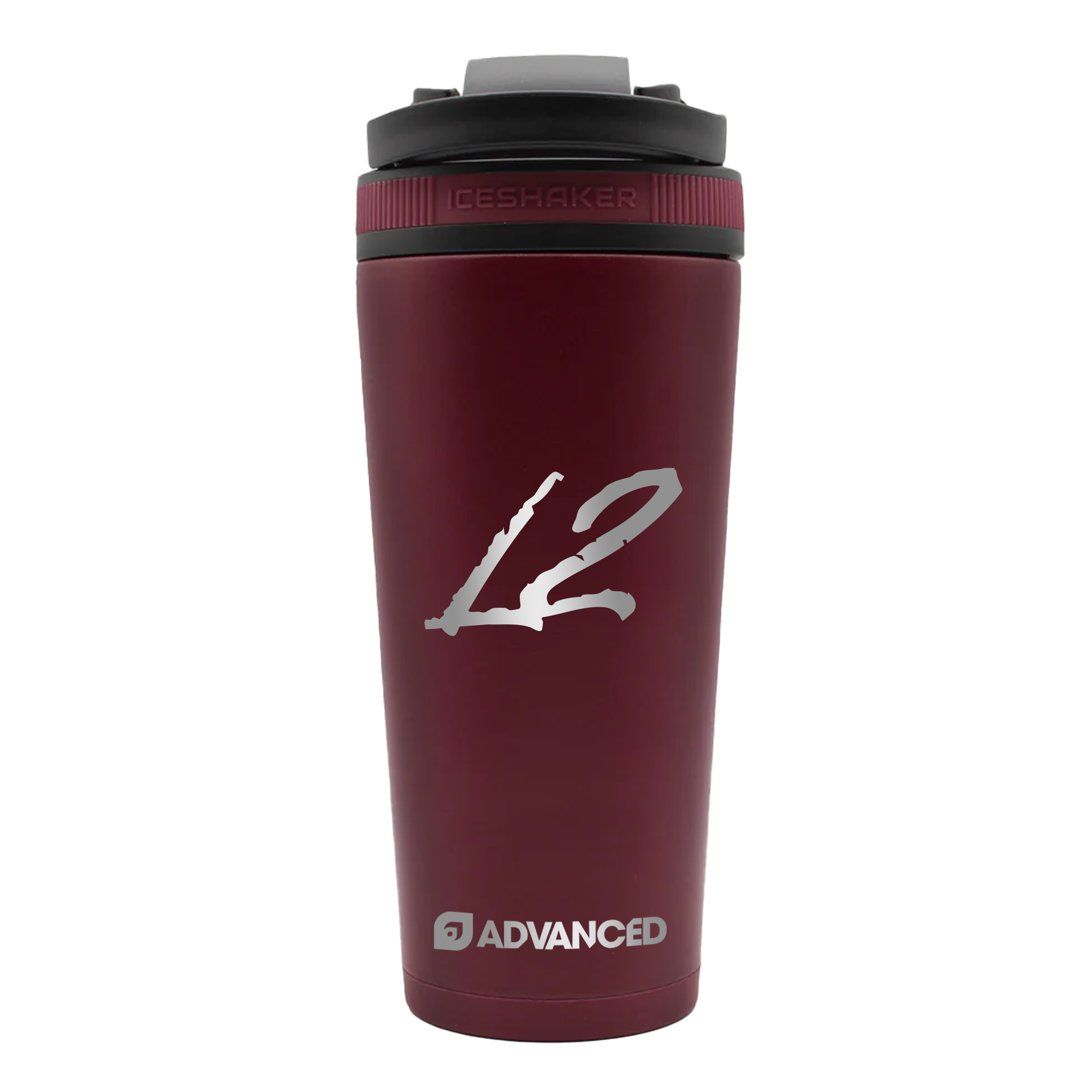 L21saac Custom 26oz Ice Shaker - Maroon
