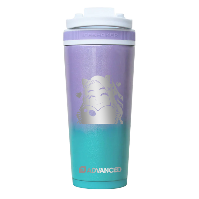MochaMom Custom 26oz Ice Shaker - Mermaid