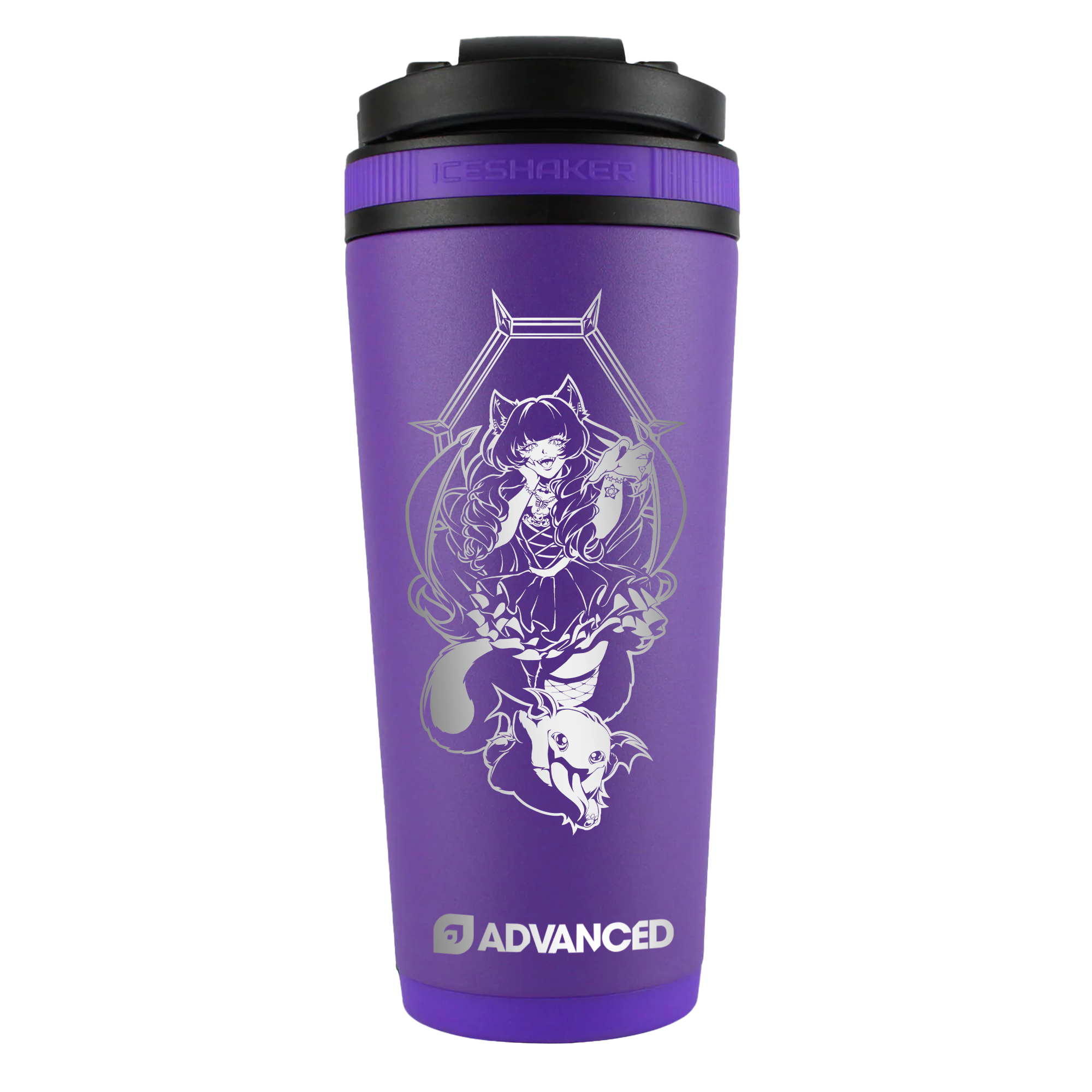 Moemarrow ADVANCED 26oz Ice Shaker - Purple