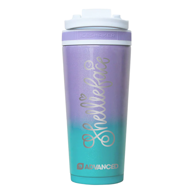 Shellieface Custom 26oz Ice Shaker - Mermaid
