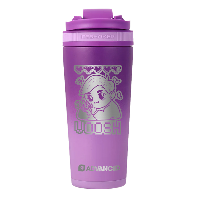 Voosh Custom 26oz Ice Shaker - Purple Color Rush