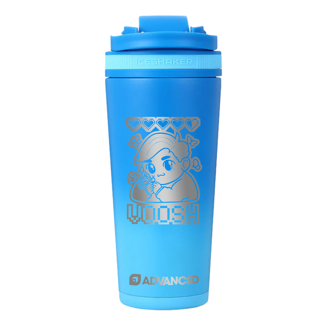 Voosh Custom 26oz Ice Shaker - Blue Color Rush