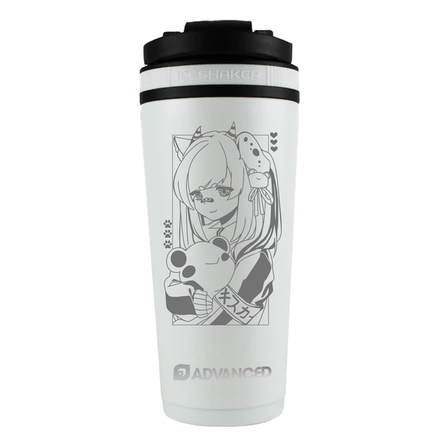 Kiskachan V2 ADVANCED 26oz Ice Shaker - White