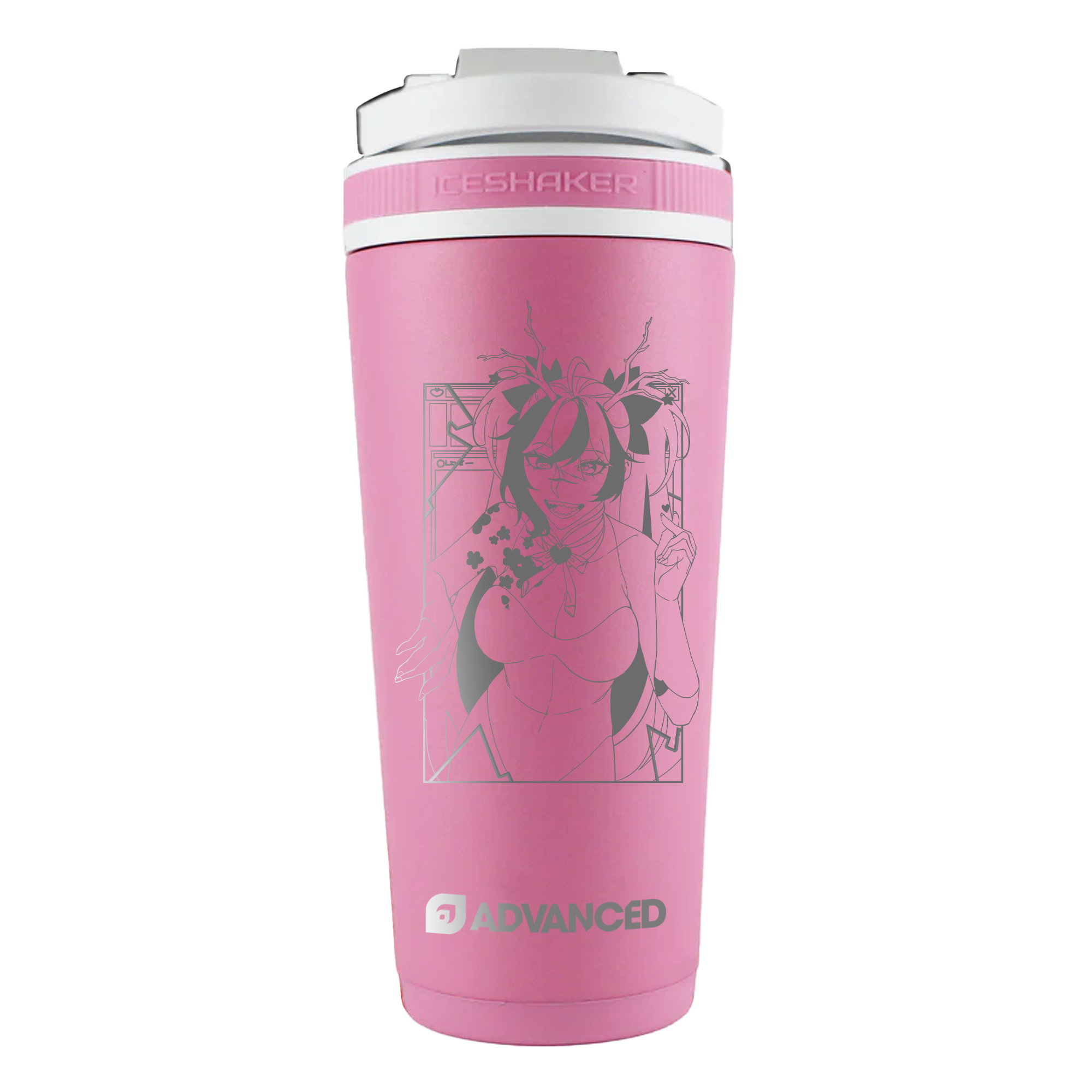 MsPeachyKeen x ADVANCED Premium 26oz Ice Shaker - Pink