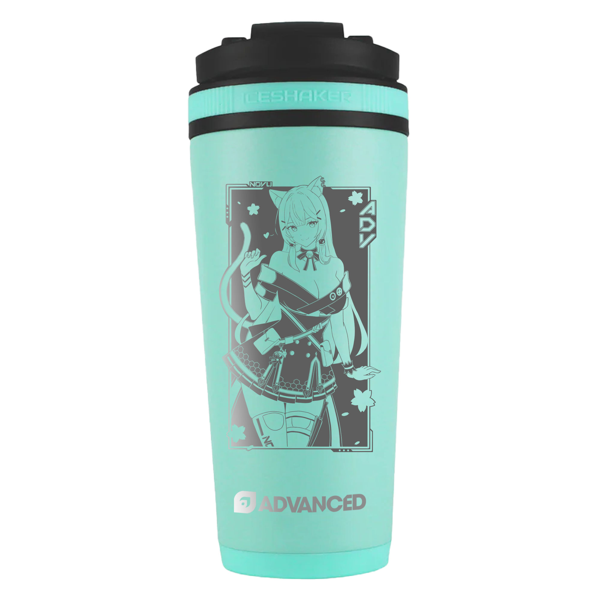 Novu Custom 26oz Ice Shaker - Mint