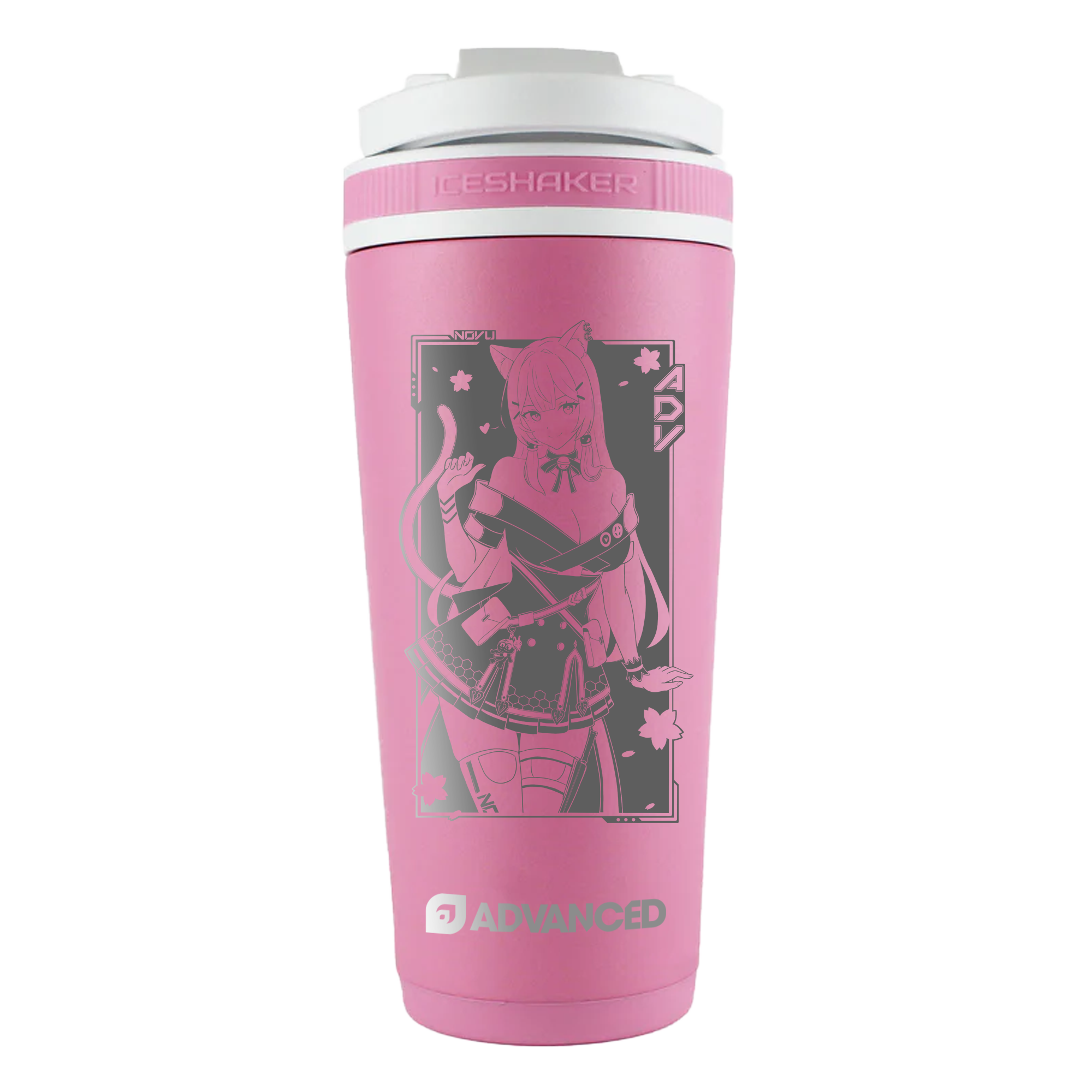 Novu Custom 26oz Ice Shaker - Pink