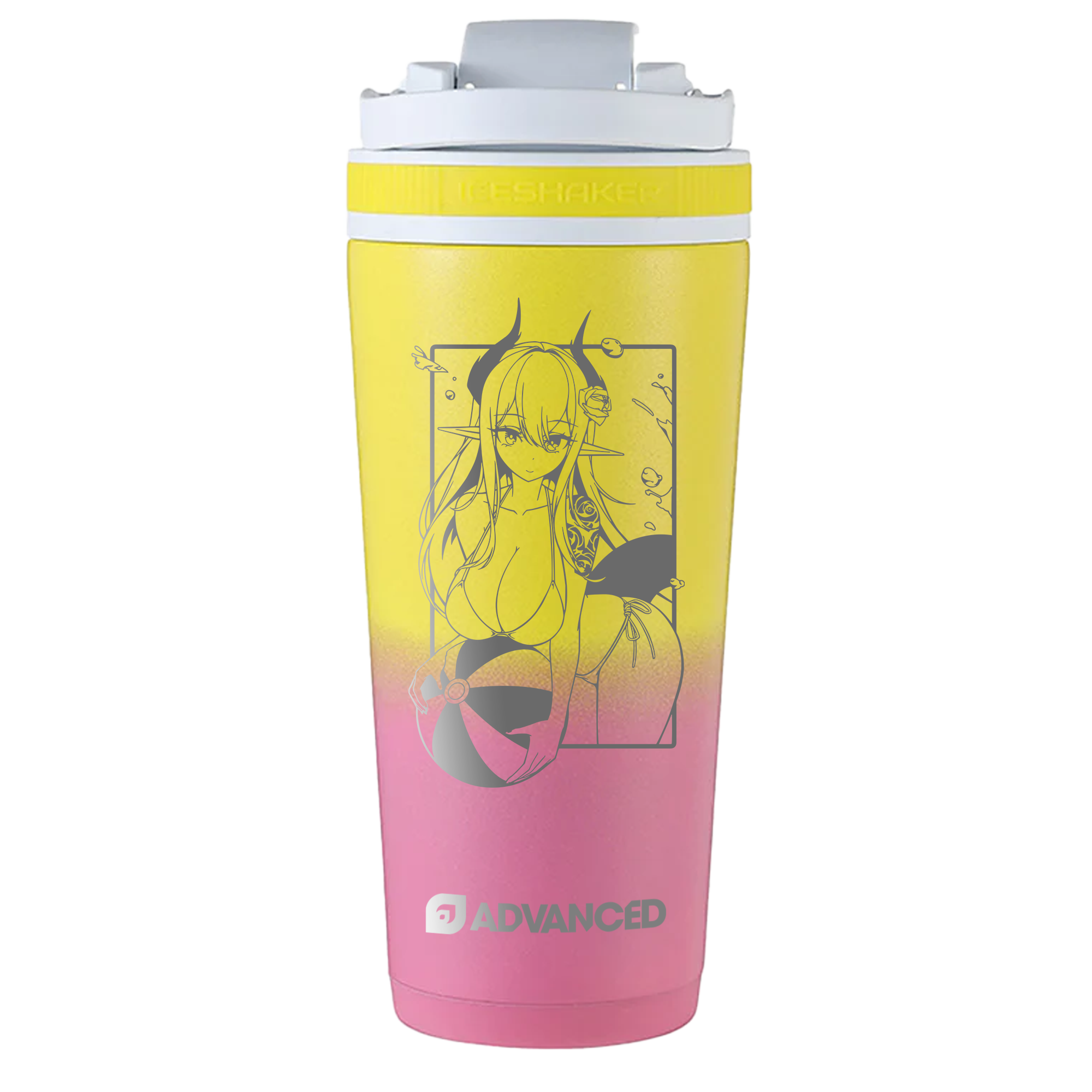 RheyaHeart x ADVANCED Premium Ice Shaker - Flamingo