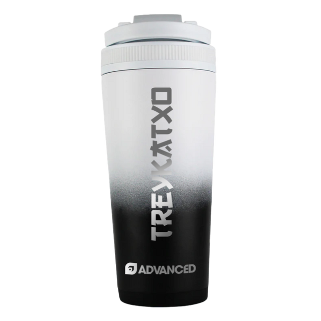 Treykatxo V2 x ADVANCED Premium 26oz Ice Shaker - Black White Ombre