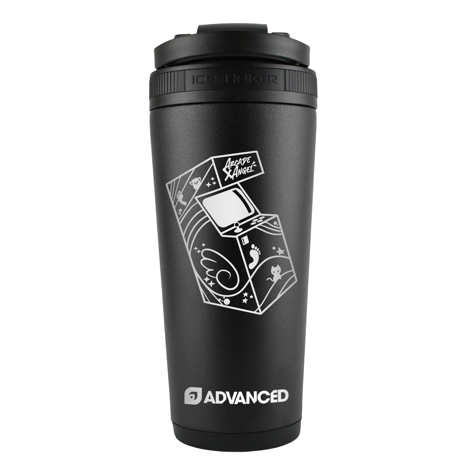 ArcadexAngel Custom 26oz Ice Shaker - Black