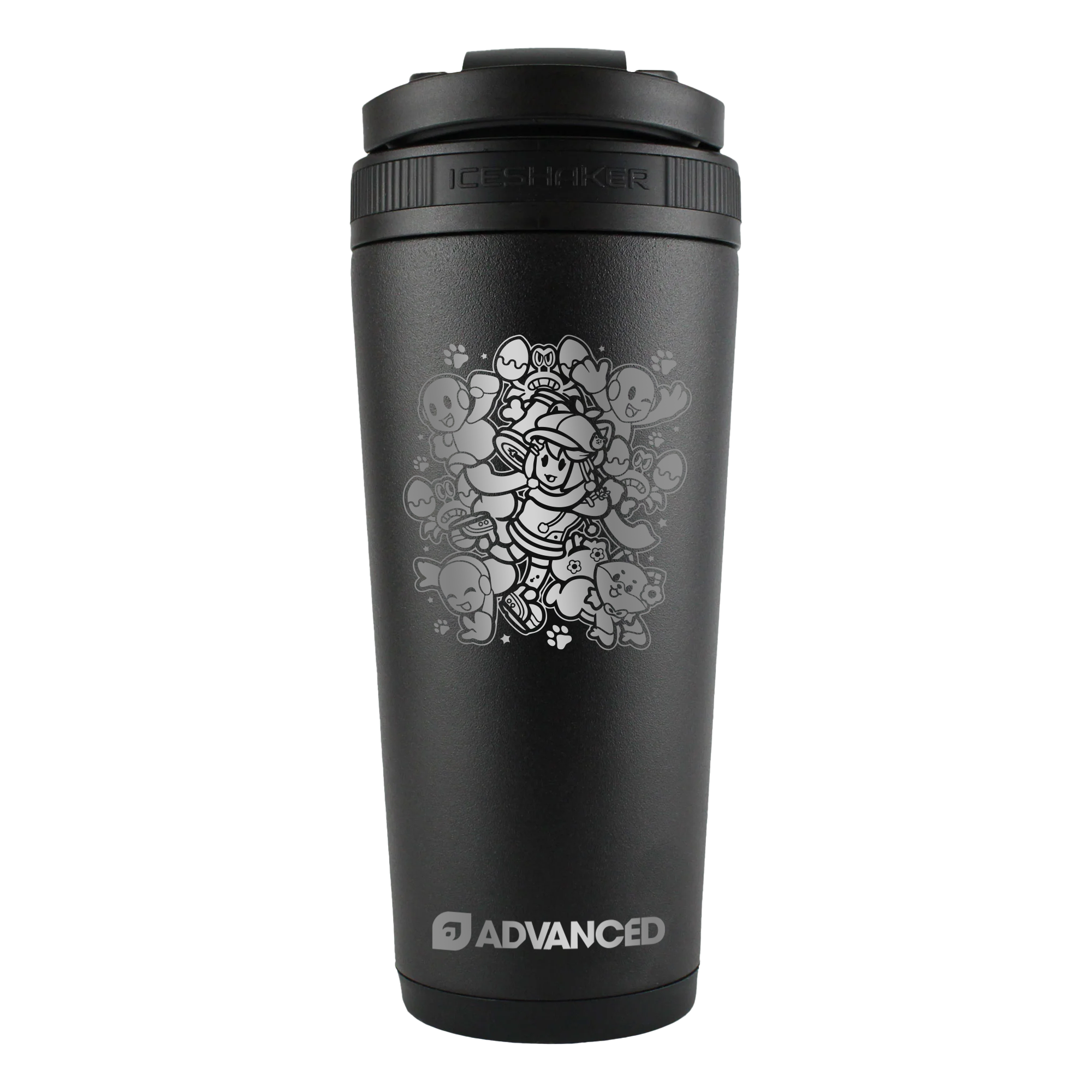 OrangeIsBorange Custom 26oz Ice Shaker - Black