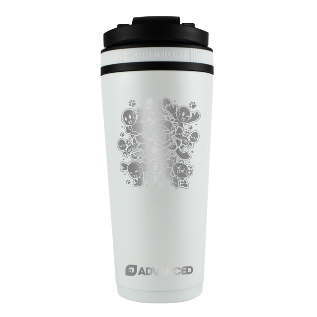 OrangeIsBorange Custom 26oz Ice Shaker - White