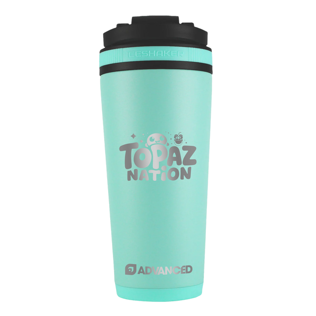 TopazGirl Custom 26oz Ice Shaker - Mint