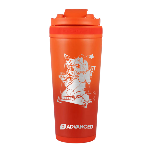 Corgi Cam Custom 26oz Ice Shaker - Orange Color Rush