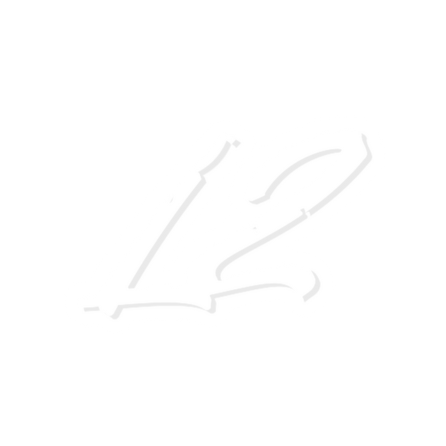 L21saac's Logo Charm - White