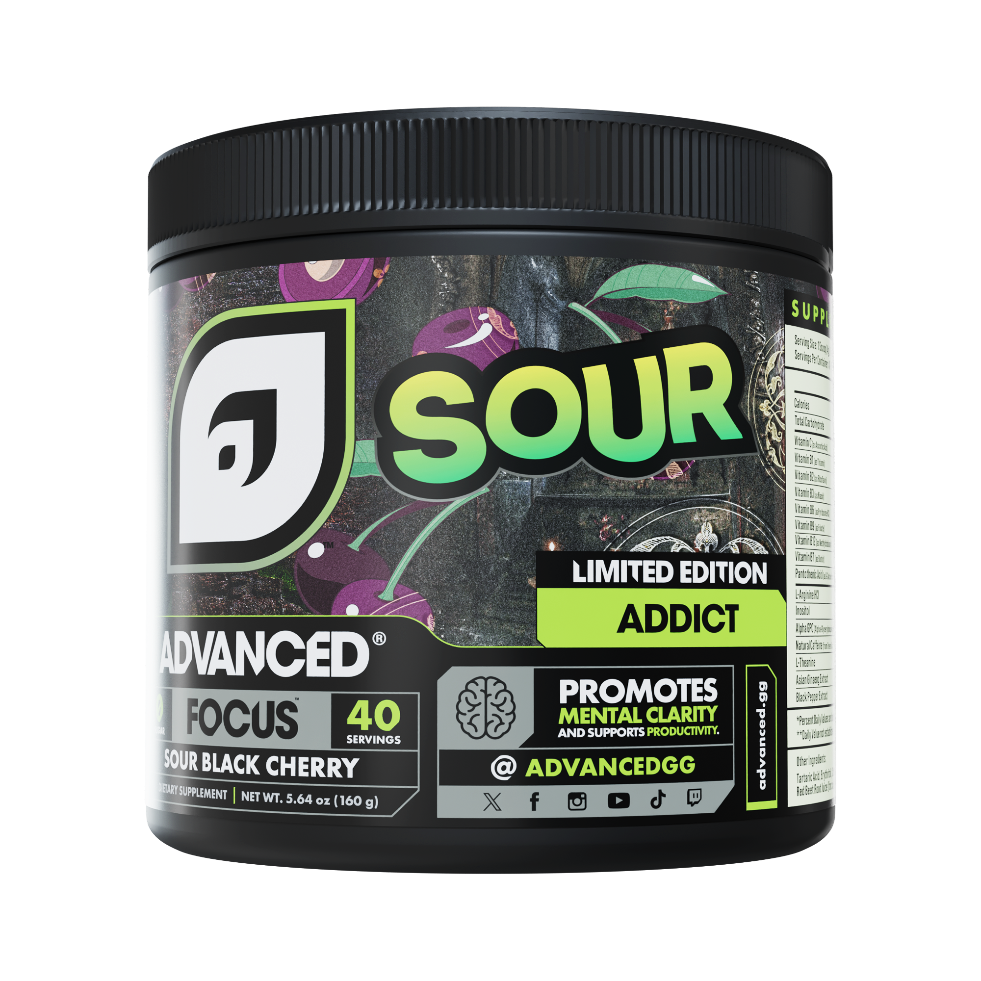 IronLord Addict Sour Black Cherry