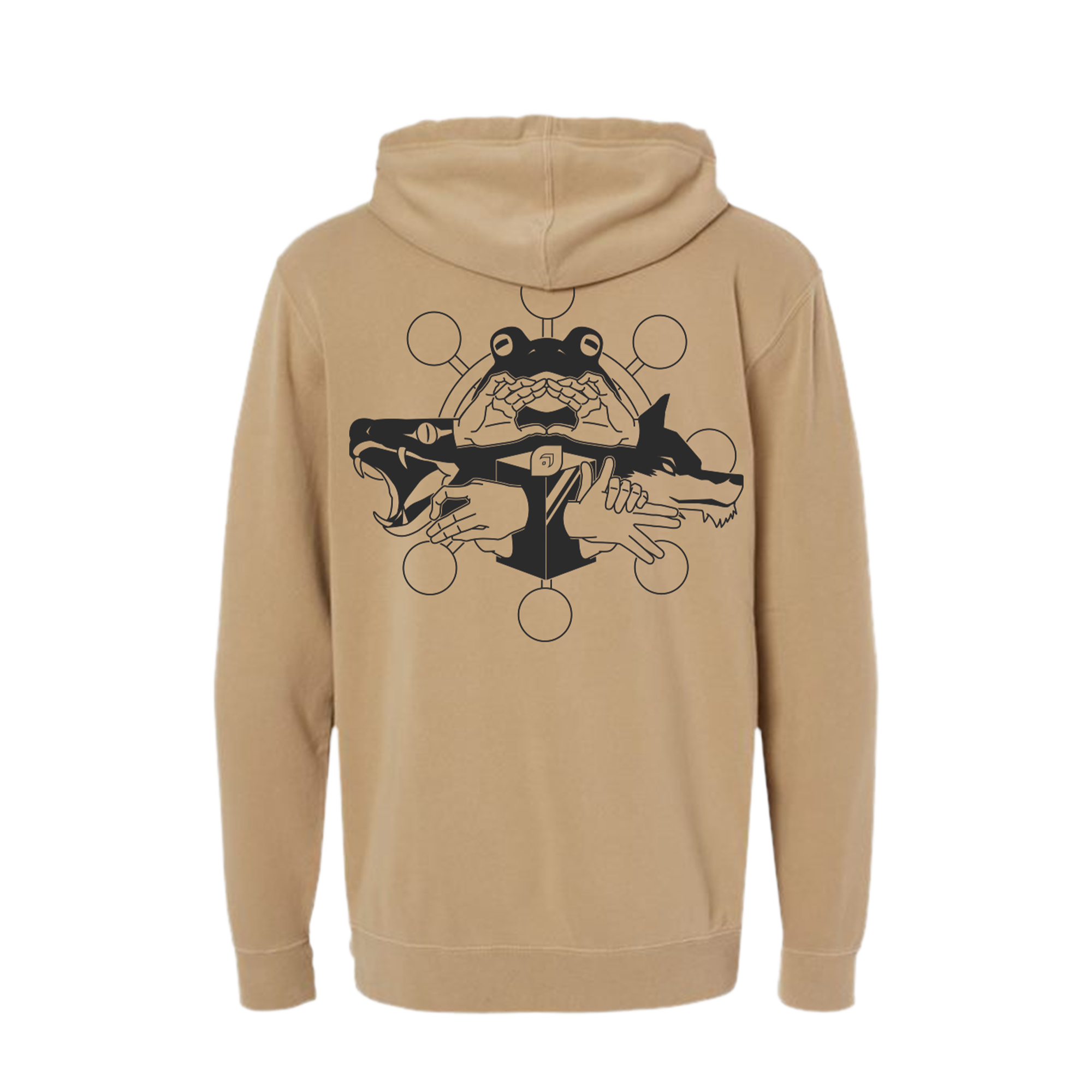 Cursed Tan Hoodie + Sweats