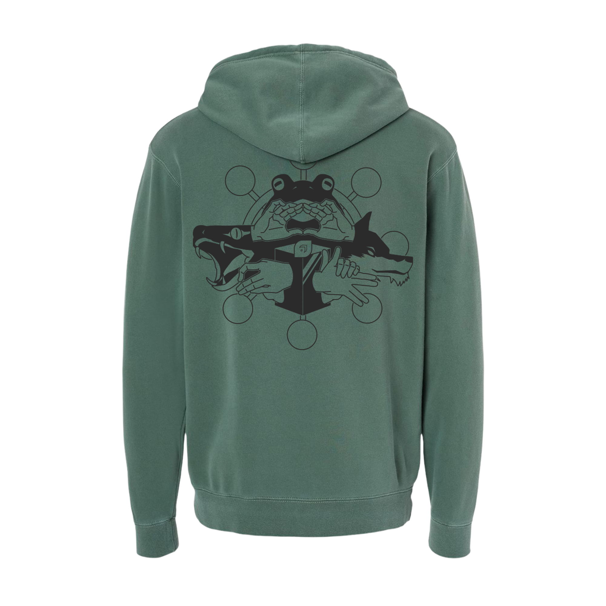 Cursed Green Hoodie + Sweats