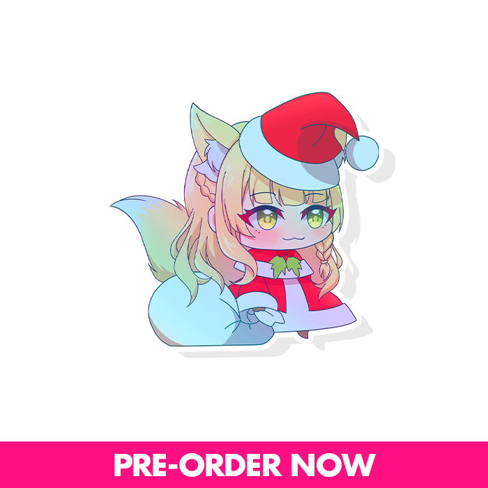 Lannah's Christmas Santa Sticker