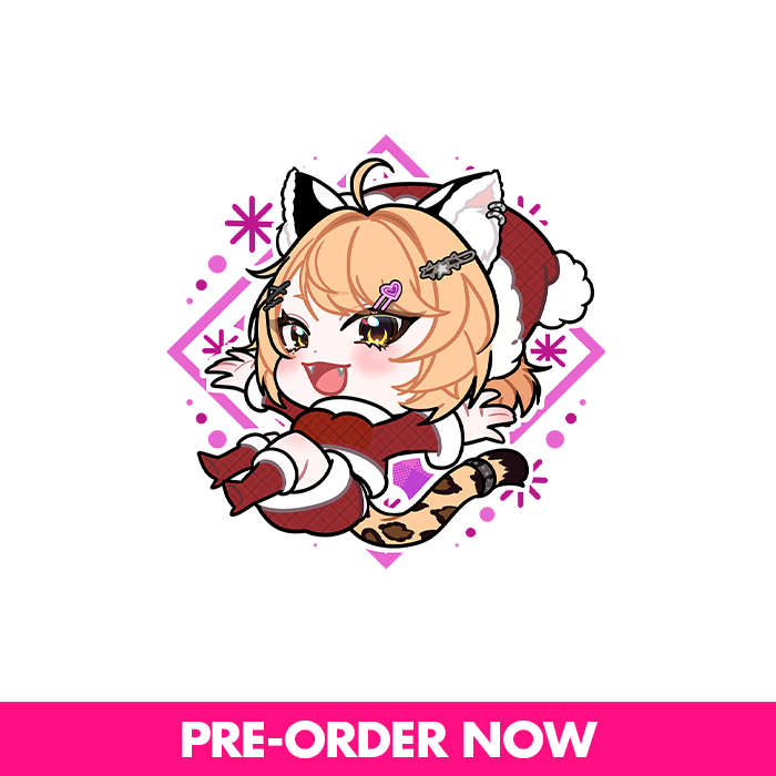 Kirana's Christmas Santa Sticker