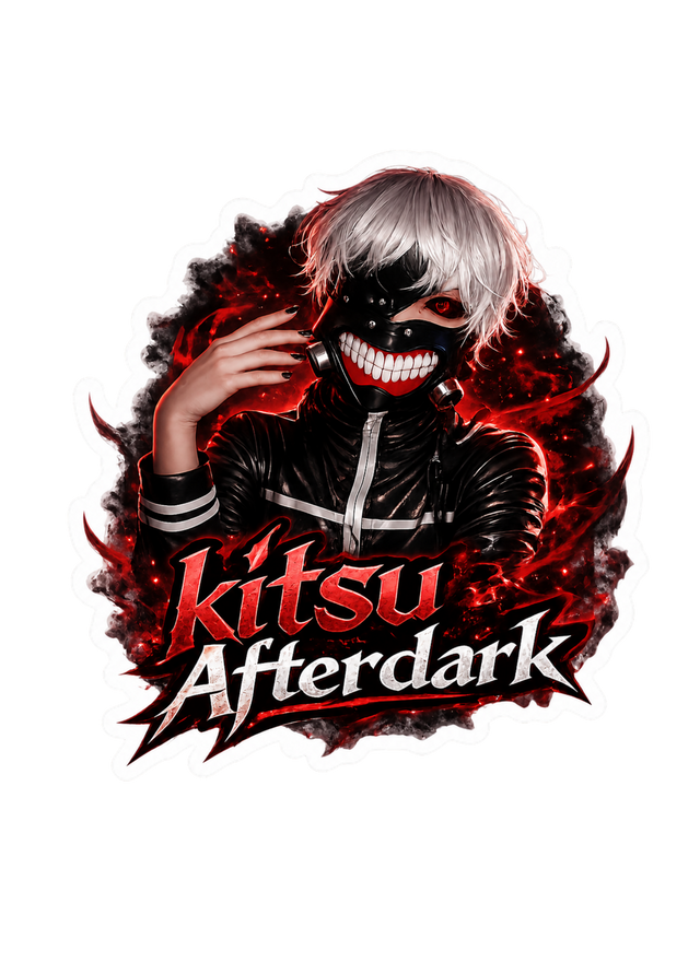 KitsuAfterDark Sticker