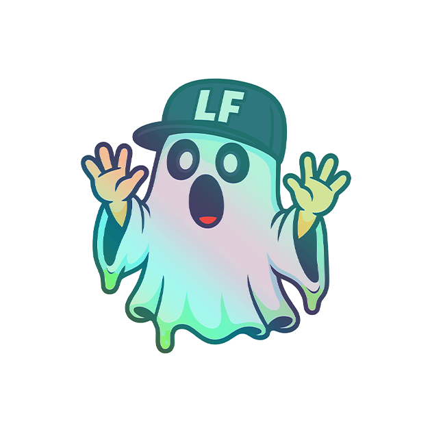 Loudflavor Ghost Sticker