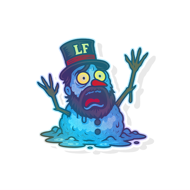 Loudflavour's Christmas Snowman Sticker