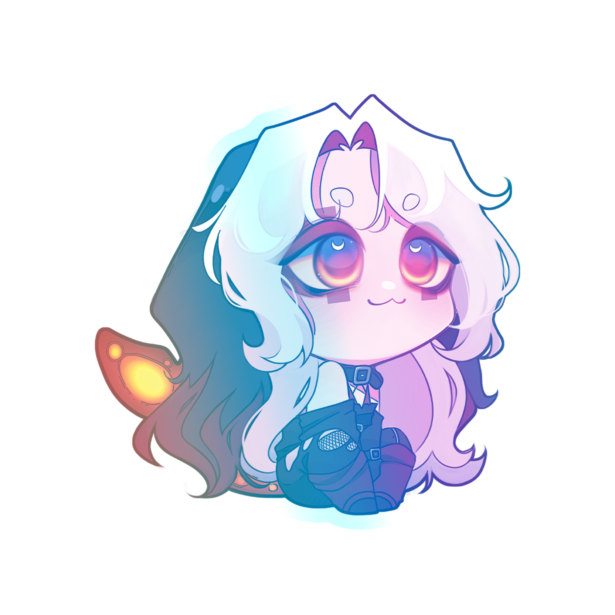 Orcatsukii Cute Sticker