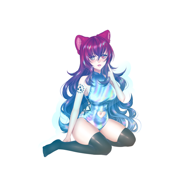 Cakeee Holographic Sticker