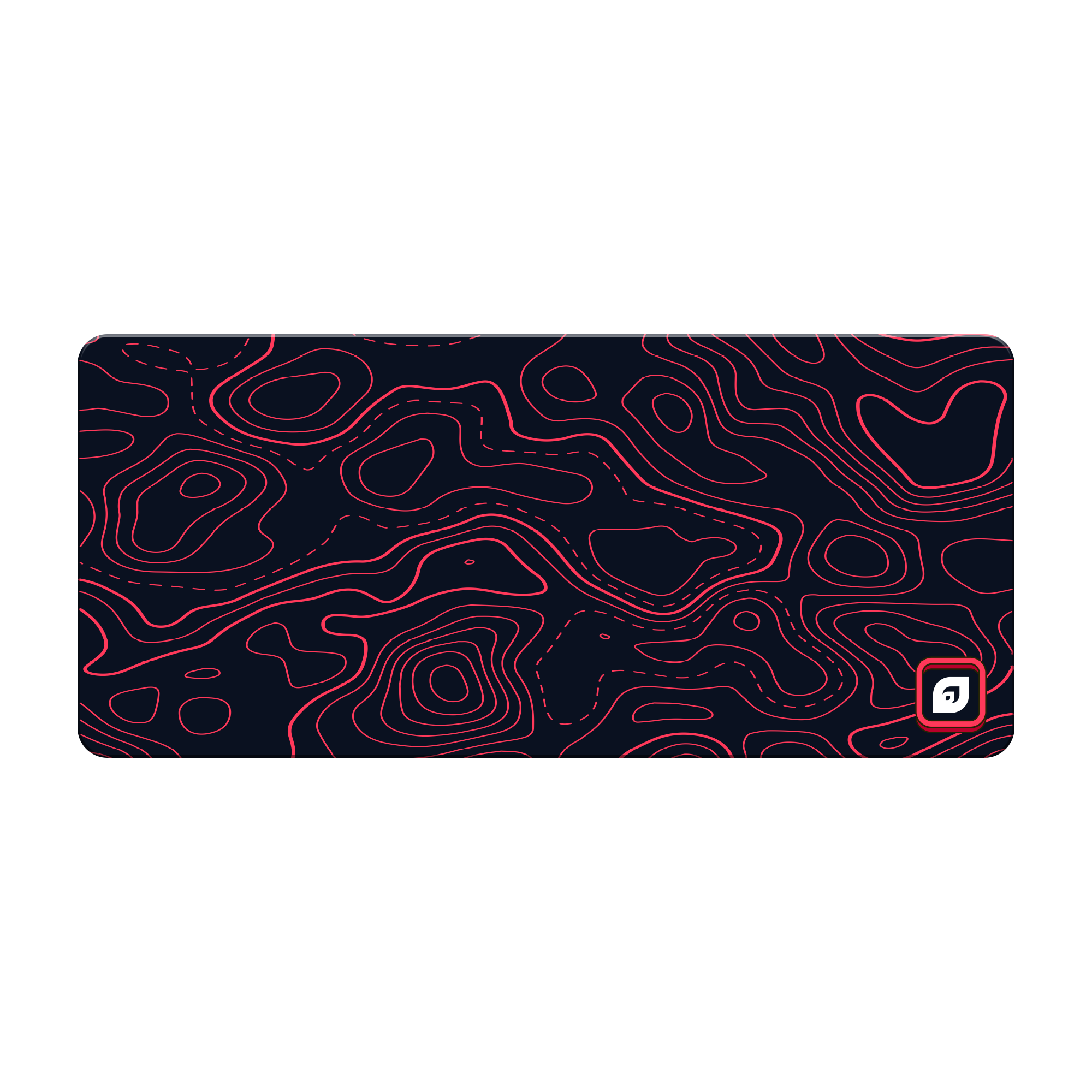 ADVANCED Topography XXL Mousepad
