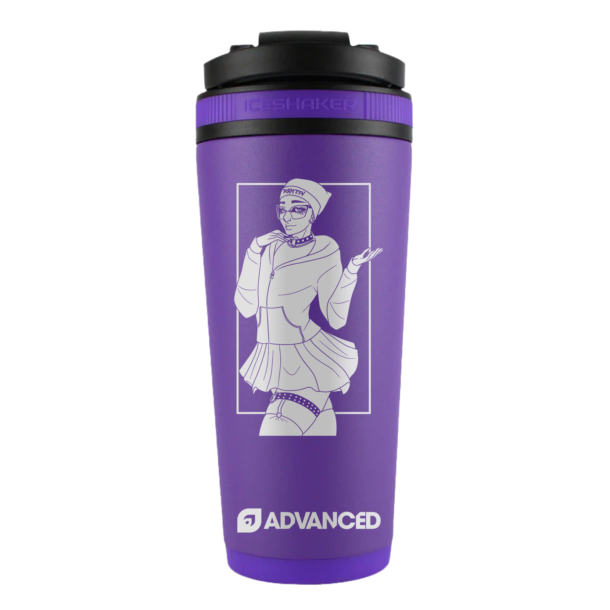Riot 26oz Ice Shaker - Purple