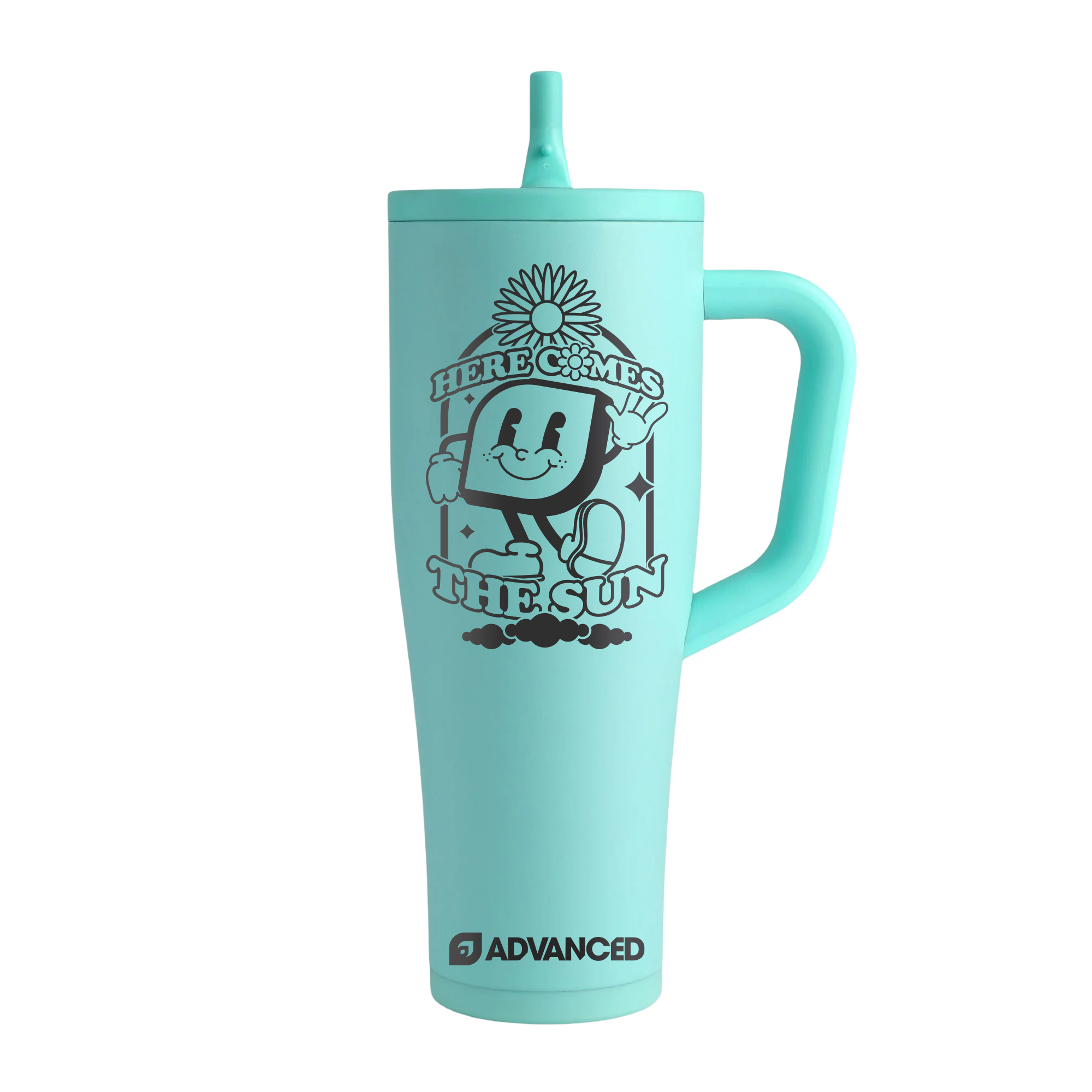 Vance Here Comes The Sun 40oz Tumbler - Mint