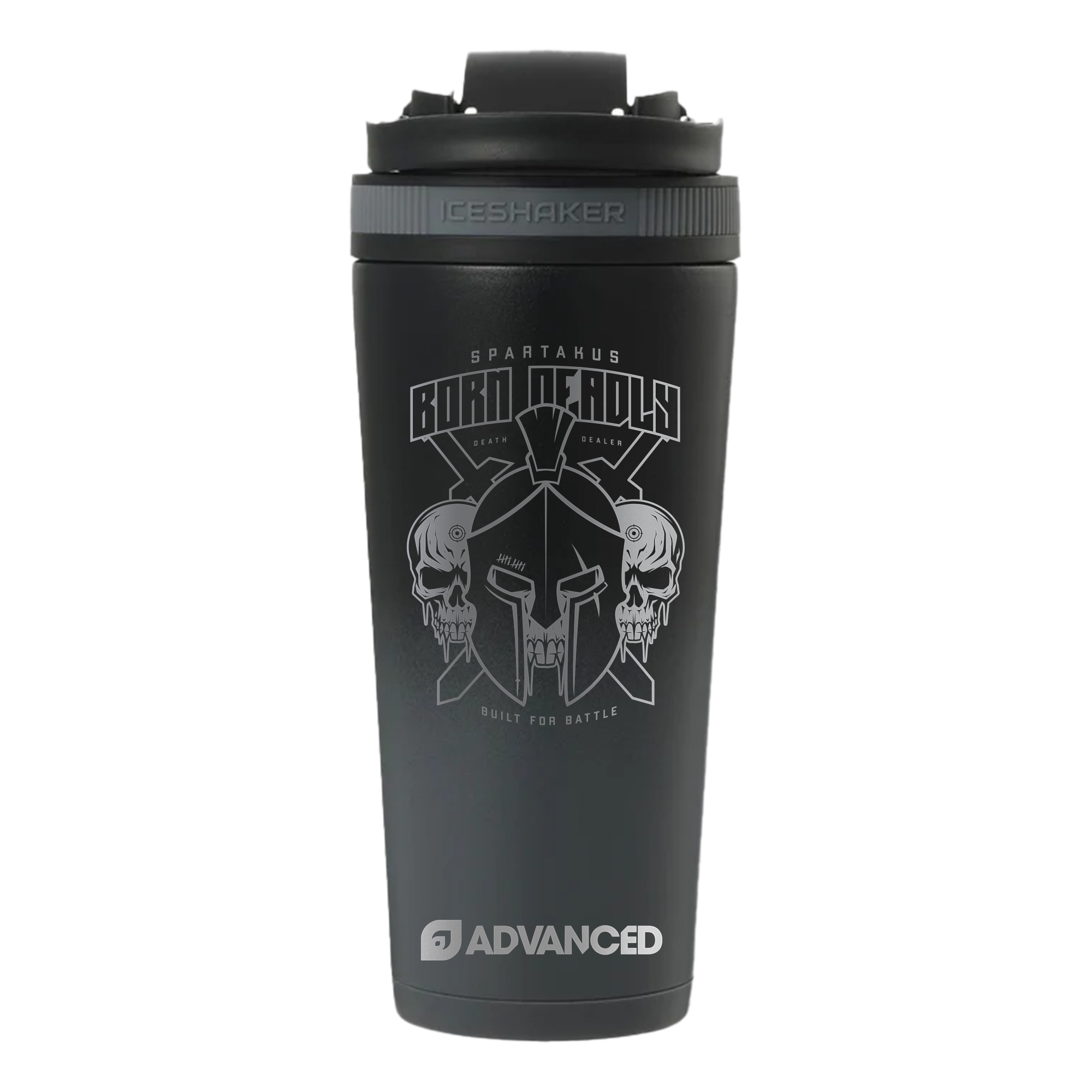 Born Deadly 26oz Legend Series Ice Shaker - Grey