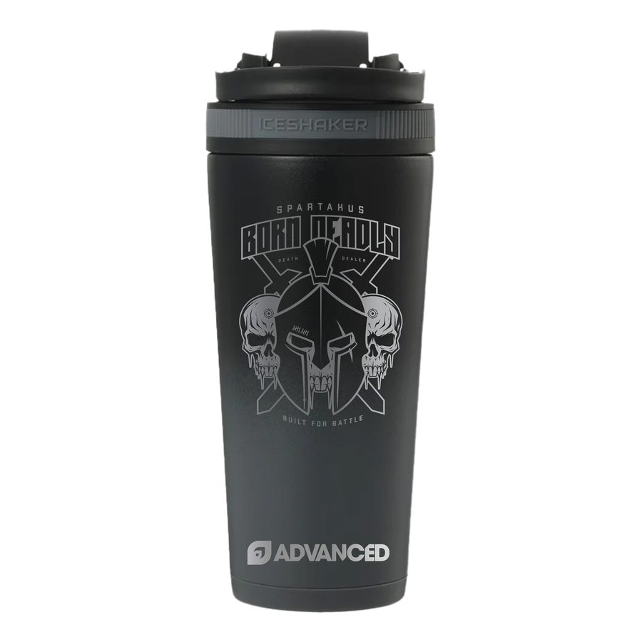 Born Deadly 26oz Legend Series Ice Shaker - Grey