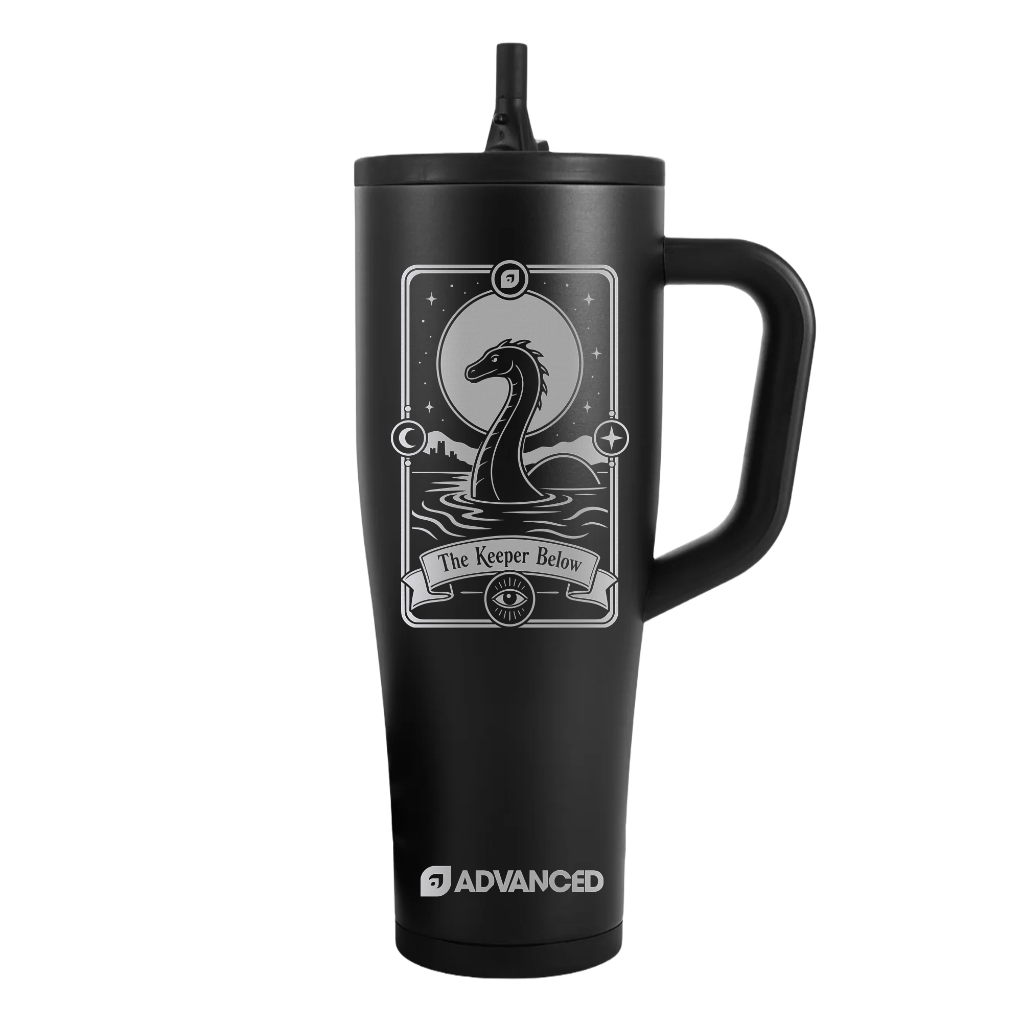 Loch Ness Monster 40oz Legend Series Ice Shaker - Black
