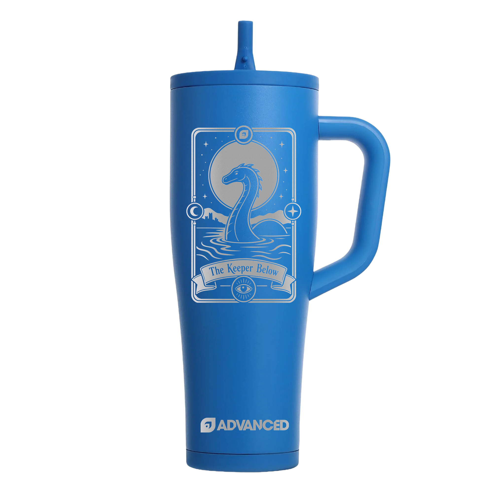 Loch Ness Monster 40oz Legend Series Ice Shaker - Royal Blue