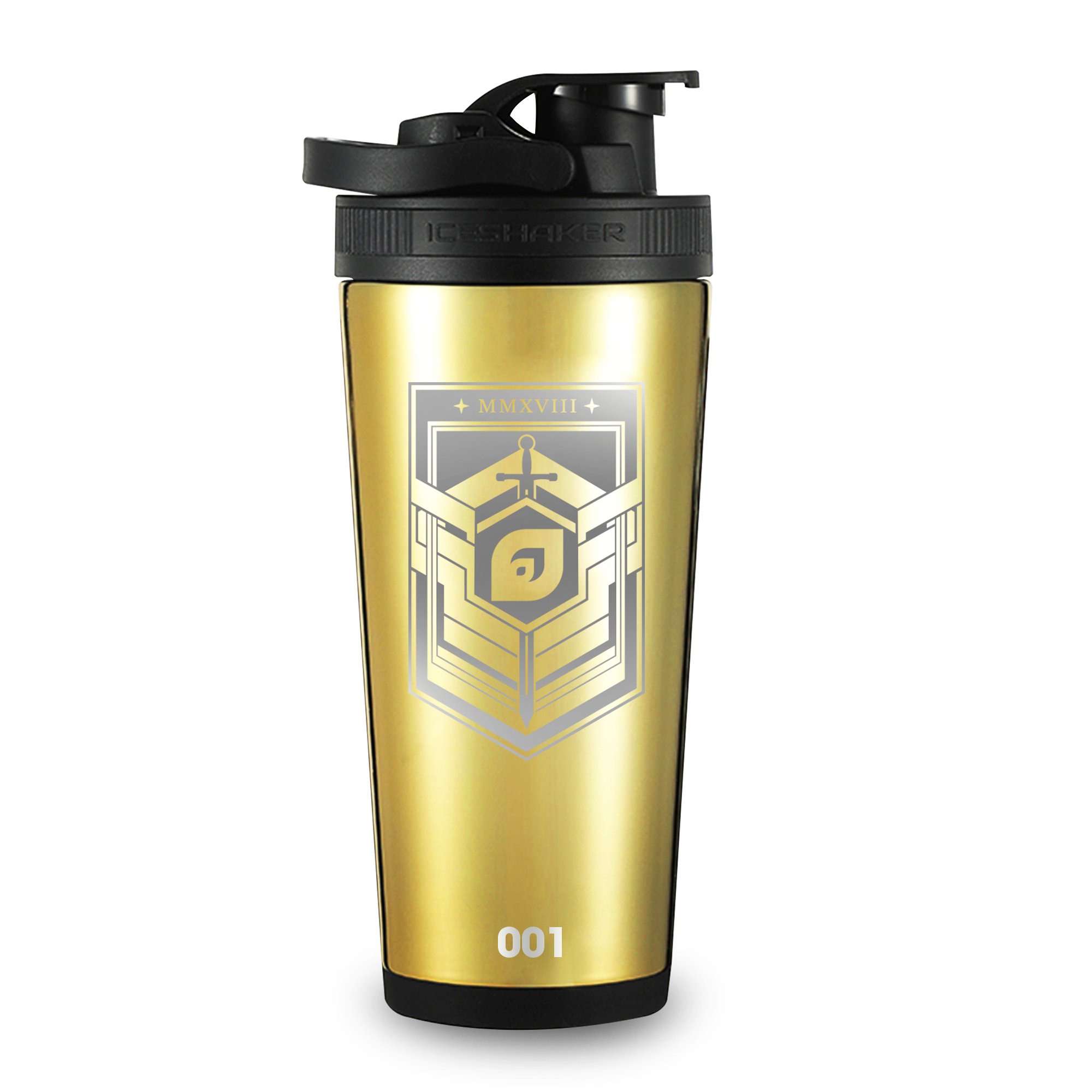 Valkyrie Limited Edition - 26oz ADV x Ice Shaker - Gold