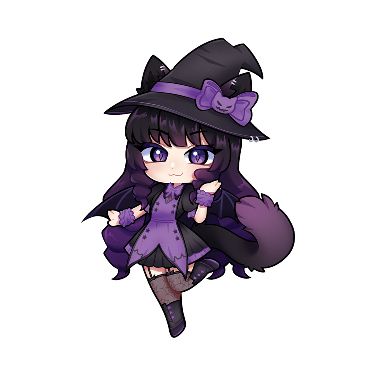 MoeMarrow Halloween Witch Sticker