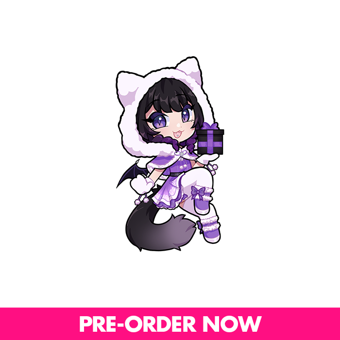 MoeMarrow's Christmas Present Sticker