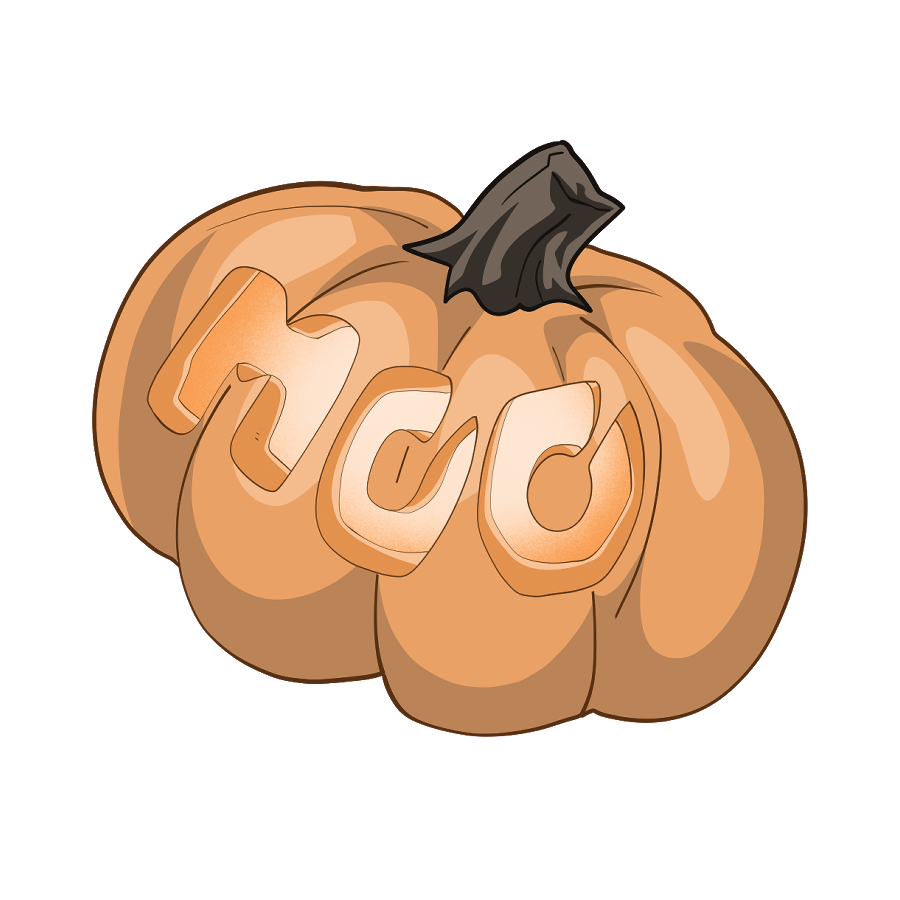 IAmMooranda Halloween Moo Pumpkin Sticker