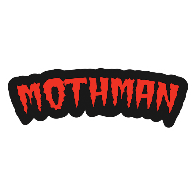 Mothman Logo Sticker