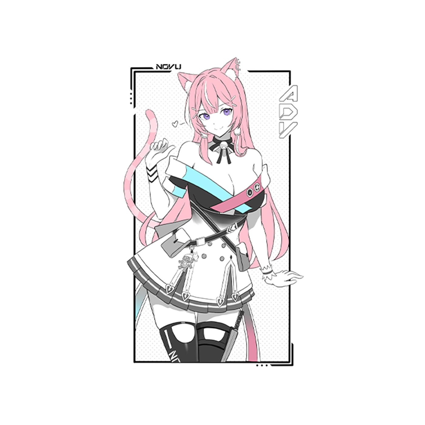 Novu Sticker Card