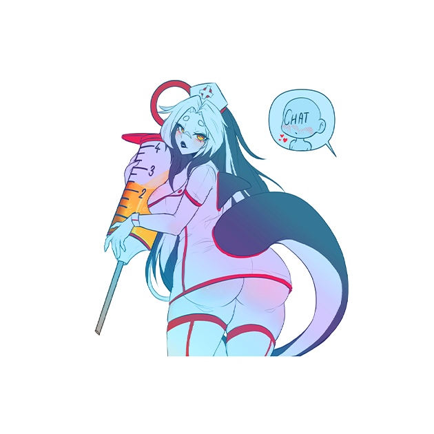 Orca's Nurse Sticker