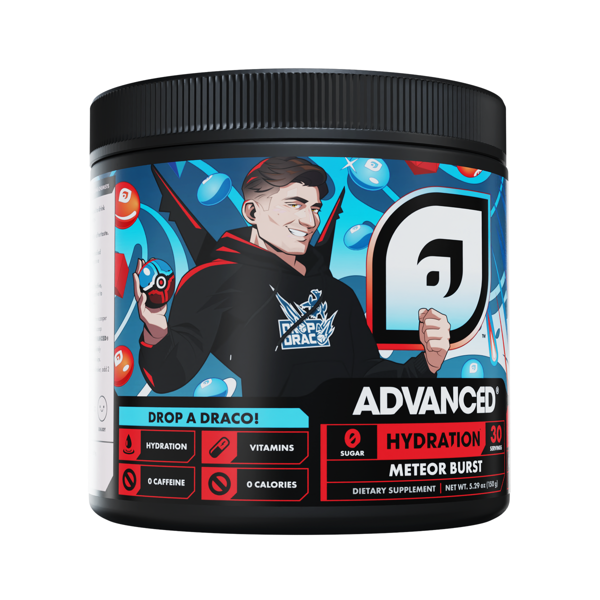 Meteor Burst Hydration Gaming Supplement